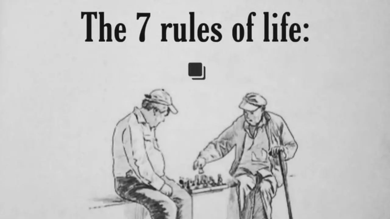 The 7 Rule of Life Worksheet PDF