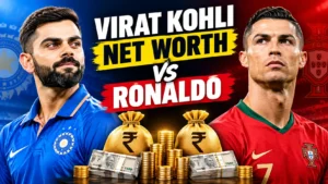 virat kohli net worth vs Ronaldo